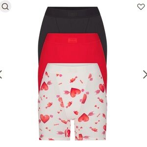 SKIMS cotton rib boxer multi pack